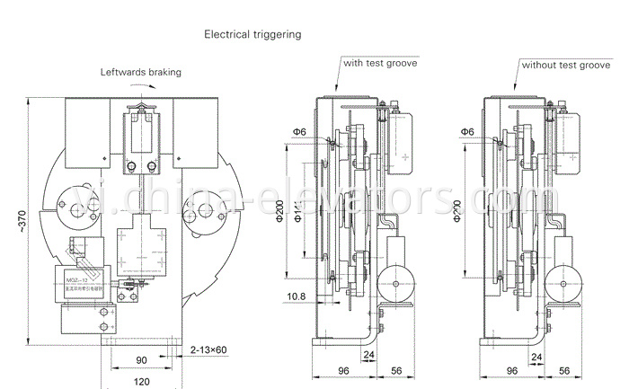 MRL Elevator Speed Governors OSR-UD-9C